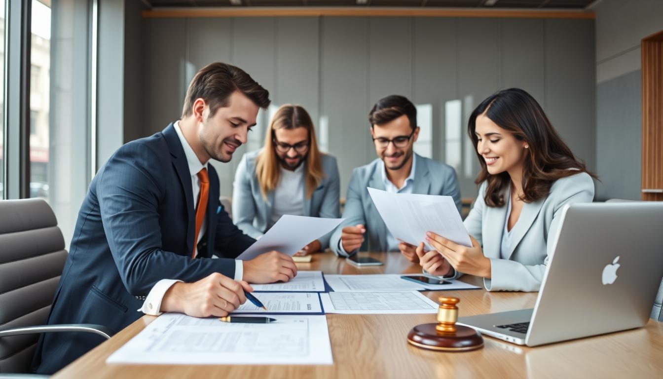 Property settlement documents and transfer review